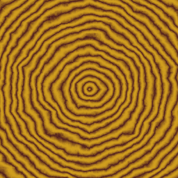 A wood pattern with 12 rings